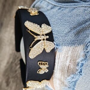 NWOT Butterfly Headband